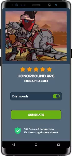 HonorBound RPG MOD APK Screenshot
