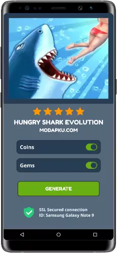 Hungry Shark Evolution MOD APK Screenshot