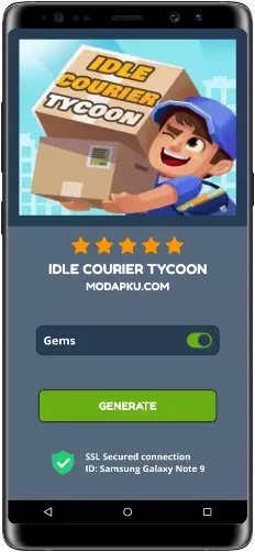 Idle Courier Tycoon MOD APK Screenshot