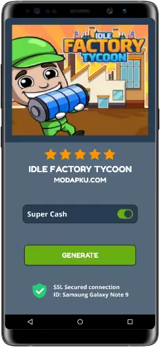 Idle Factory Tycoon MOD APK Screenshot