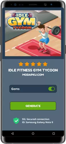 Idle Fitness Gym Tycoon MOD APK Screenshot