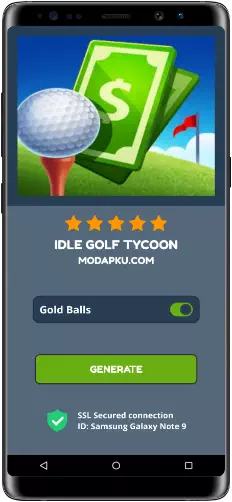 Idle Golf Tycoon MOD APK Screenshot
