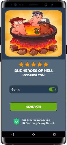Idle Heroes of Hell MOD APK Screenshot