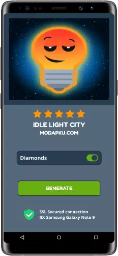 Idle Light City MOD APK Screenshot