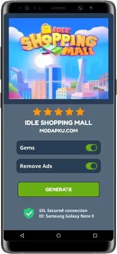 Idle Shopping Mall MOD APK Screenshot