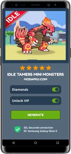 Idle Tamers Mini Monsters MOD APK Screenshot