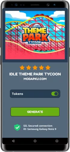 Idle Theme Park Tycoon MOD APK Screenshot