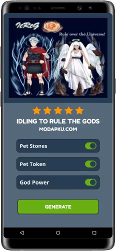 Idling to Rule the Gods MOD APK Screenshot