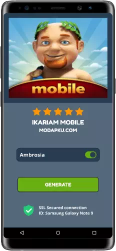 Ikariam Mobile MOD APK Screenshot