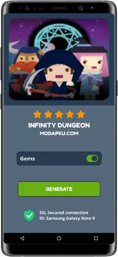 Infinity Dungeon MOD APK Screenshot