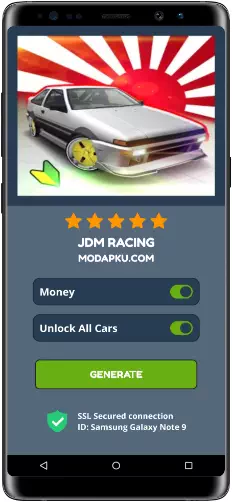 JDM Racing MOD APK Screenshot
