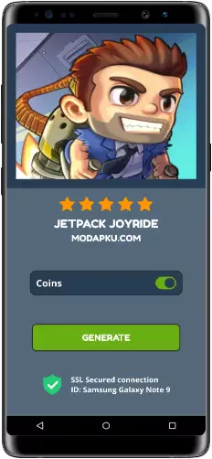 Jetpack Joyride MOD APK Screenshot