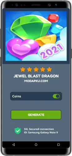 Jewel Blast Dragon MOD APK Screenshot