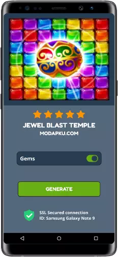 Jewel Blast Temple MOD APK Screenshot