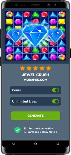 Jewel Crush MOD APK Screenshot