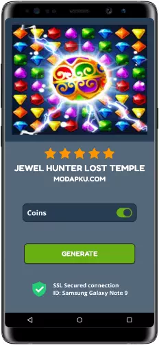 Jewel Hunter Lost Temple MOD APK Screenshot