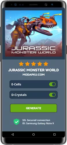 Jurassic Monster World MOD APK Screenshot