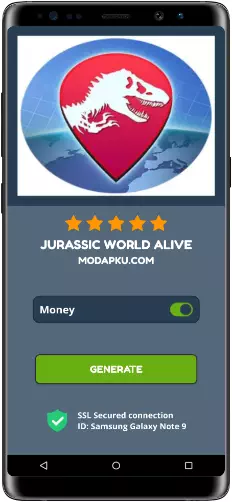 Jurassic World Alive MOD APK Screenshot