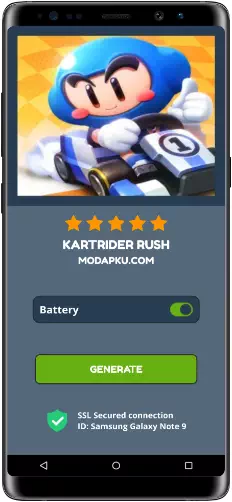 Kartrider Rush MOD APK Screenshot