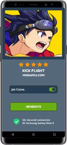 Kick Flight MOD APK Screenshot