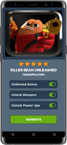 Killer Bean Unleashed MOD APK Screenshot