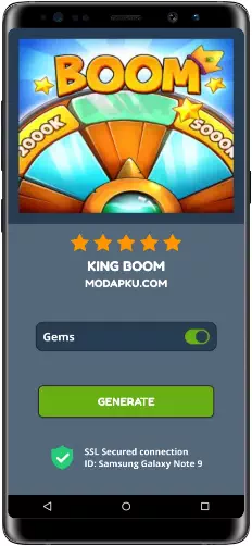 King Boom MOD APK Screenshot
