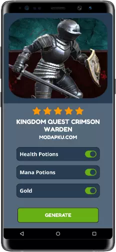Kingdom Quest Crimson Warden MOD APK Screenshot