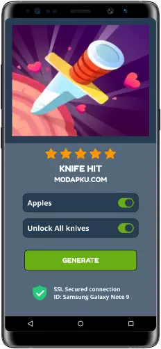 Knife Hit MOD APK Screenshot