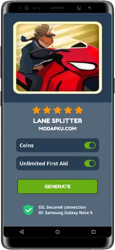 Lane Splitter MOD APK Screenshot