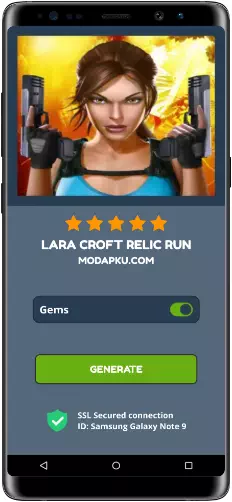 Lara Croft Relic Run MOD APK Screenshot