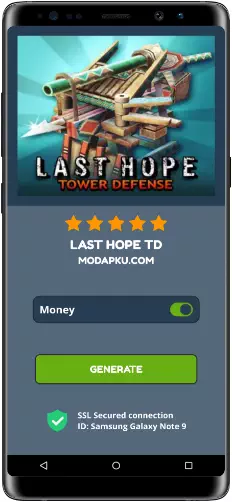 Last Hope TD MOD APK Screenshot