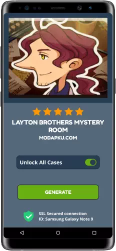 Layton Brothers Mystery Room MOD APK Screenshot