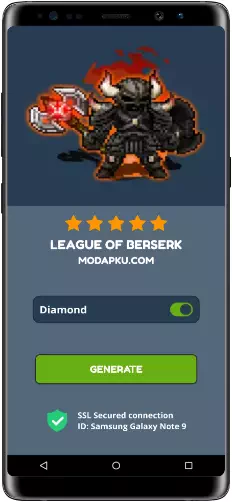 League of Berserk MOD APK Screenshot