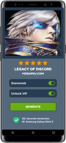 Legacy of Discord MOD APK Screenshot