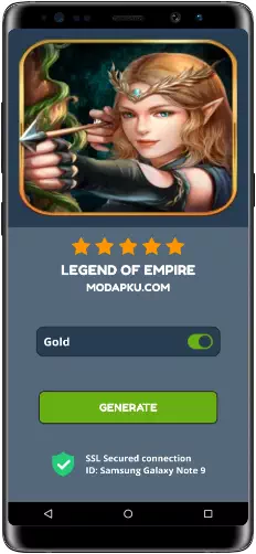 Legend of Empire MOD APK Screenshot