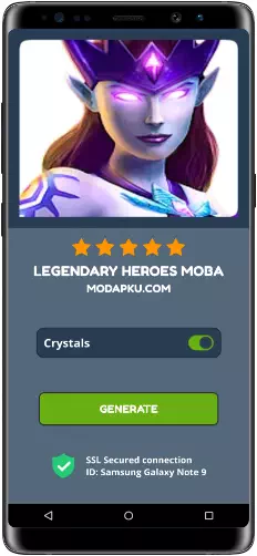Legendary Heroes MOBA MOD APK Screenshot