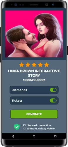 Linda Brown Interactive Story MOD APK Screenshot