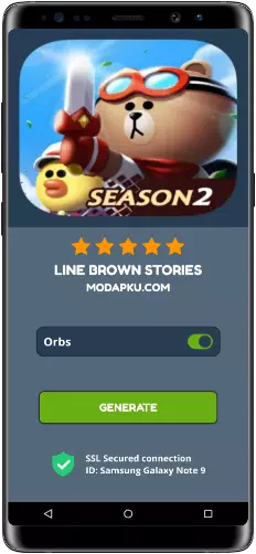 LINE Brown Stories MOD APK Screenshot