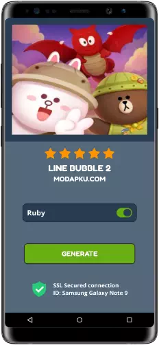 LINE Bubble 2 MOD APK Screenshot
