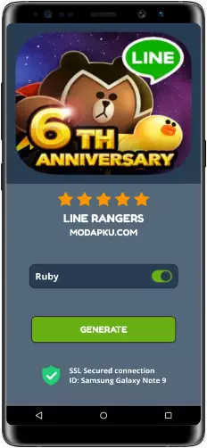 LINE Rangers MOD APK Screenshot