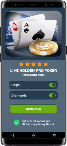 Live Holdem Pro Poker MOD APK Screenshot