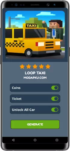 Loop Taxi MOD APK Screenshot