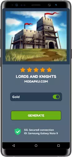 Lords and Knights MOD APK Screenshot