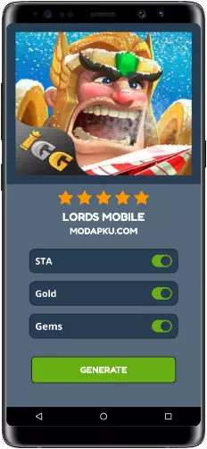 Lords Mobile MOD APK Screenshot