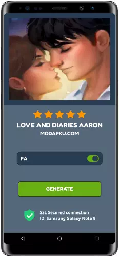 Love and Diaries Aaron MOD APK Screenshot