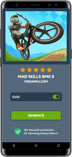 Mad Skills BMX 2 MOD APK Screenshot