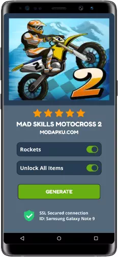 Mad Skills Motocross 2 MOD APK Screenshot