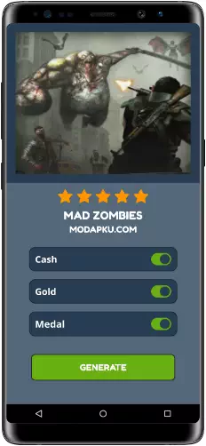 Mad Zombies MOD APK Screenshot