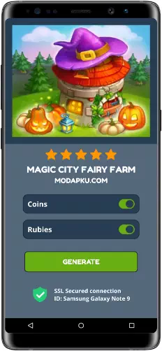 Magic City Fairy Farm MOD APK Screenshot