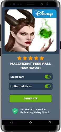 Maleficent Free Fall MOD APK Screenshot